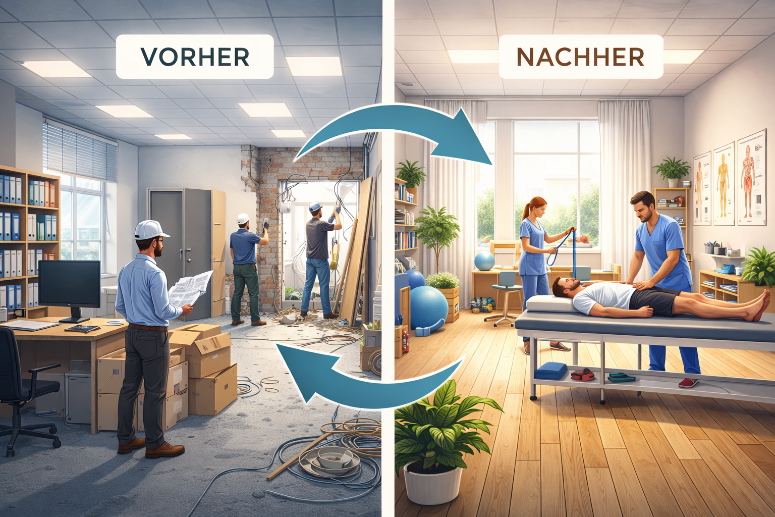 Nutzungsänderung Physiopraxis Dortmund